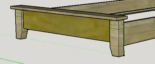Footboard sketch