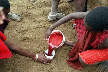 blood for drinking