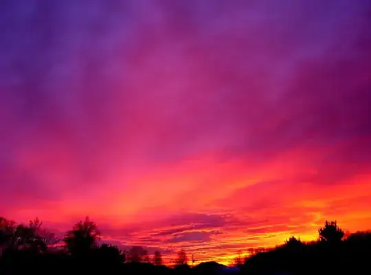 purple skies