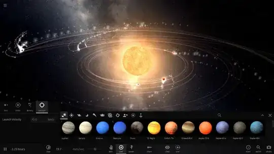 Universe Sandbox screenshot