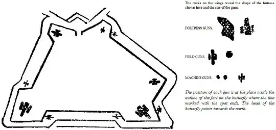 Map of a Fort Disguised as a Butterfly2