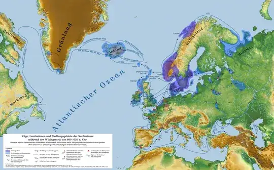Map of Norman Conquests