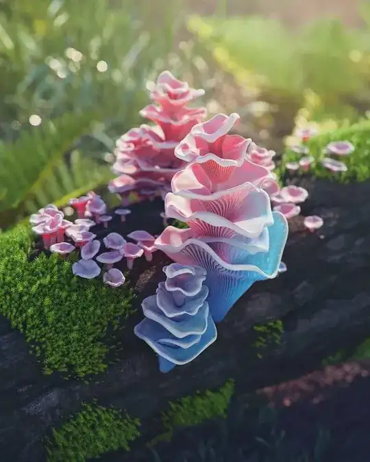 Barbie pagoda fungus