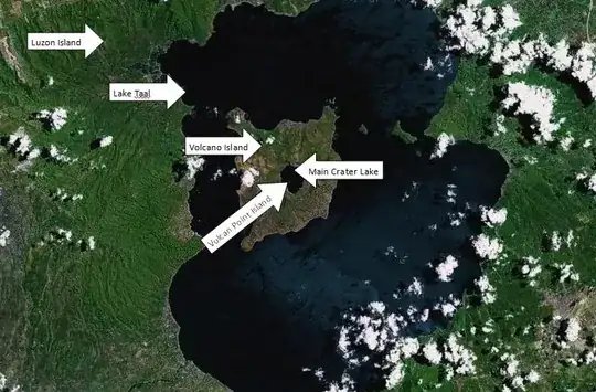 Island in a lake in an island in a lake