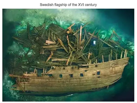 sunken ship