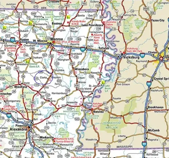 LA-Map, CLarks,LA