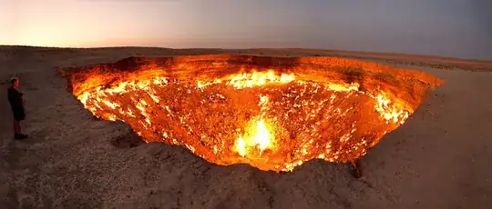 "Door to Hell" gas fire still burning