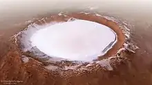 The martian north pole