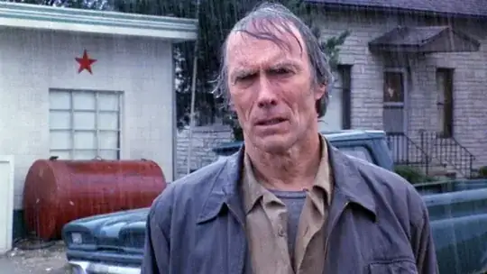 rain scene from the movie The Bridges of Madison Country